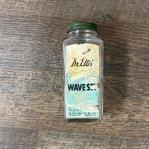 Dr. Ellis Wave Set Bottle - Aqua & Cream Label